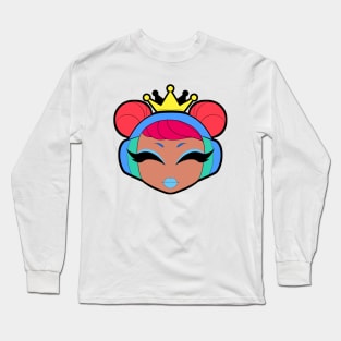 Rudie Queen Mascot Long Sleeve T-Shirt